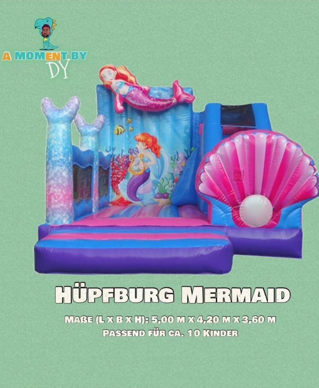 Hüpfburg Meerjungfrau