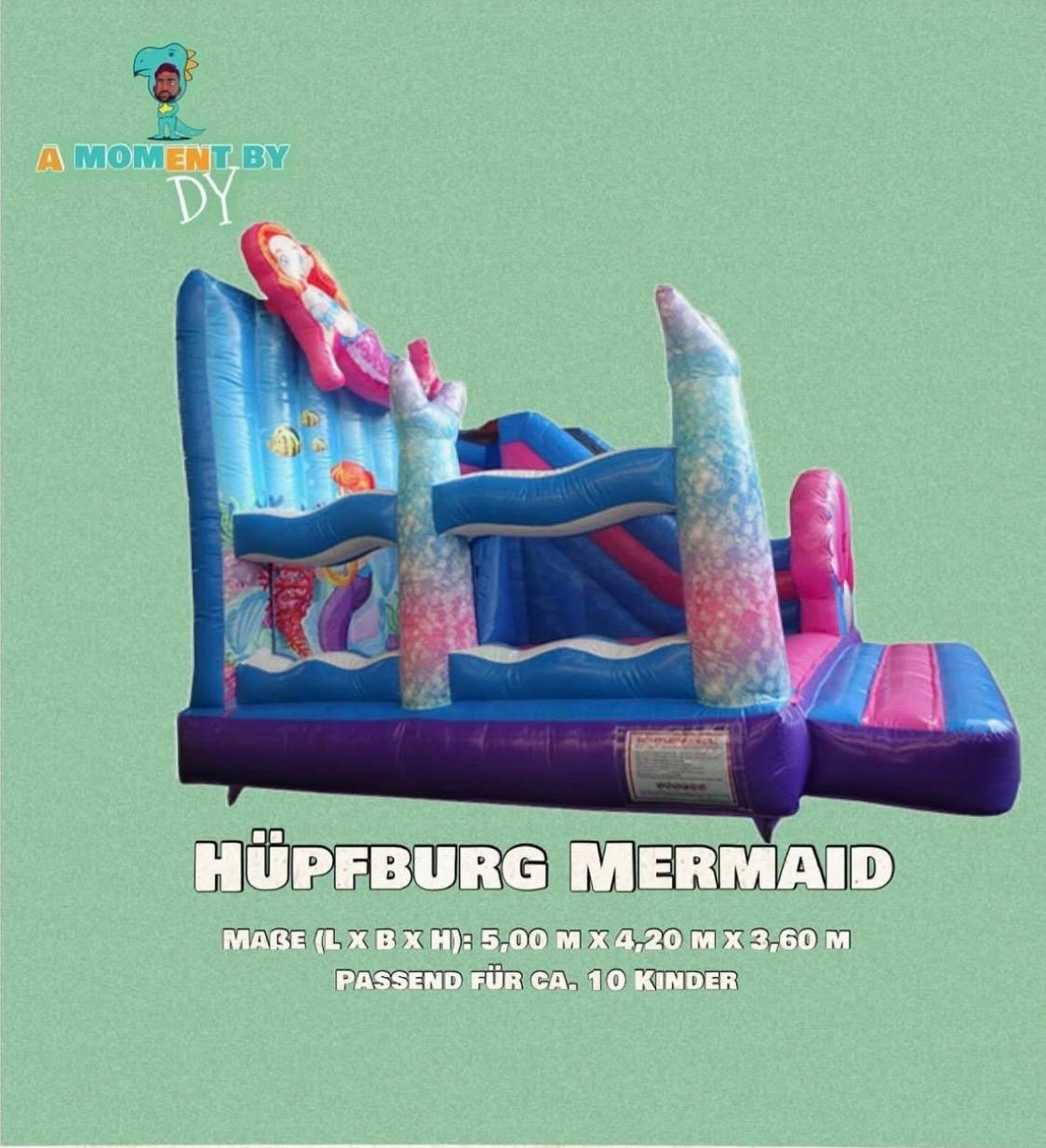 Hüpfburg Meerjungfrau 2